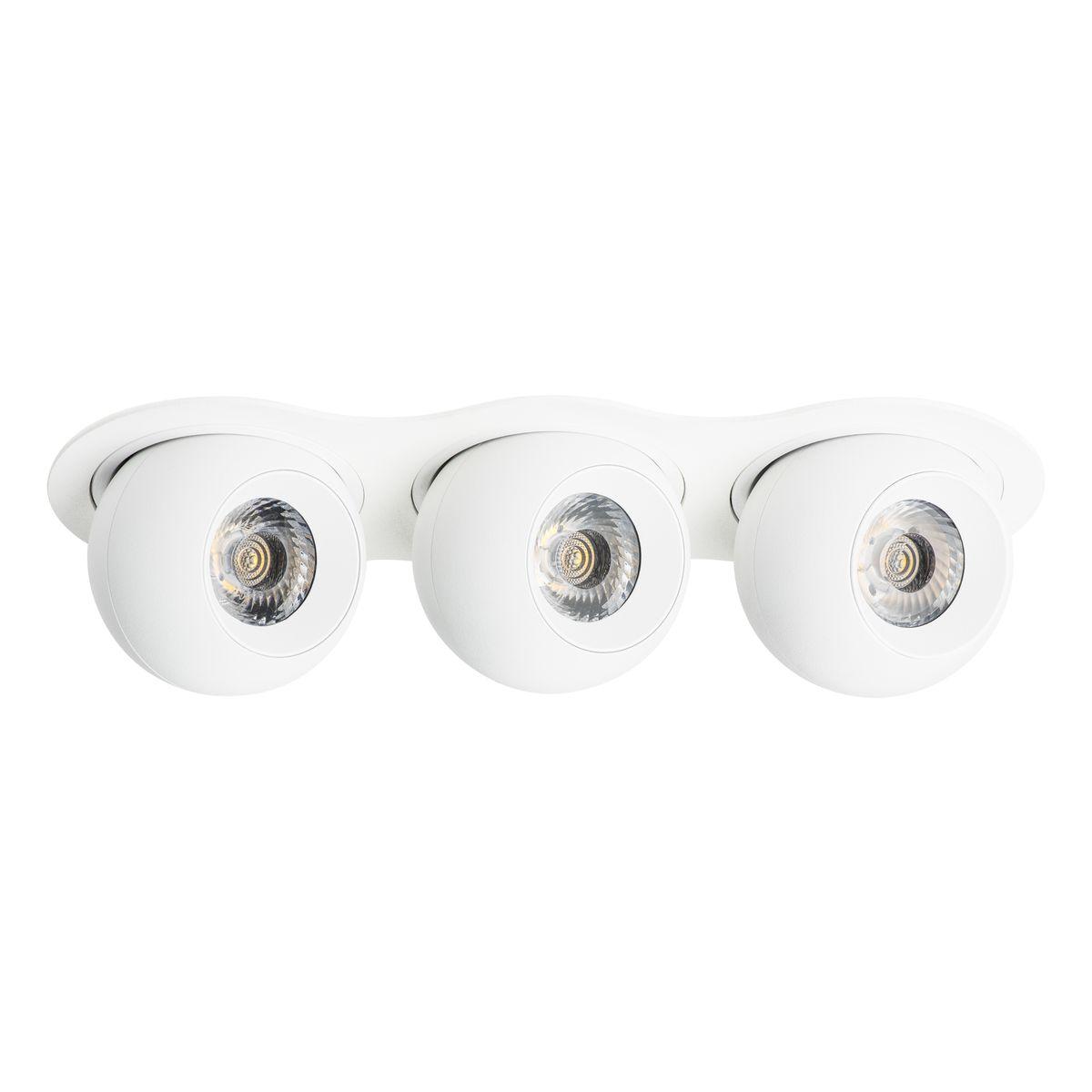 Комплект из светильника и рамки Lightstar Intero Ball (217636+217064+217064+217064) i636646464