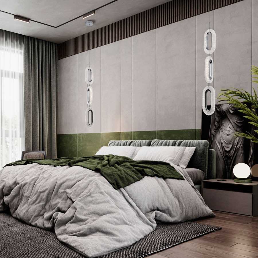 Подвесной светодиодный светильник Modelux Modestyle MS.1120.3 CR