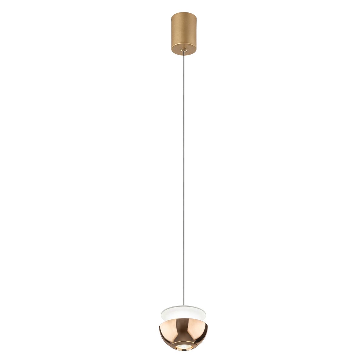 Подвесной светодиодный светильник Crystal Lux Astra SP Led Gold