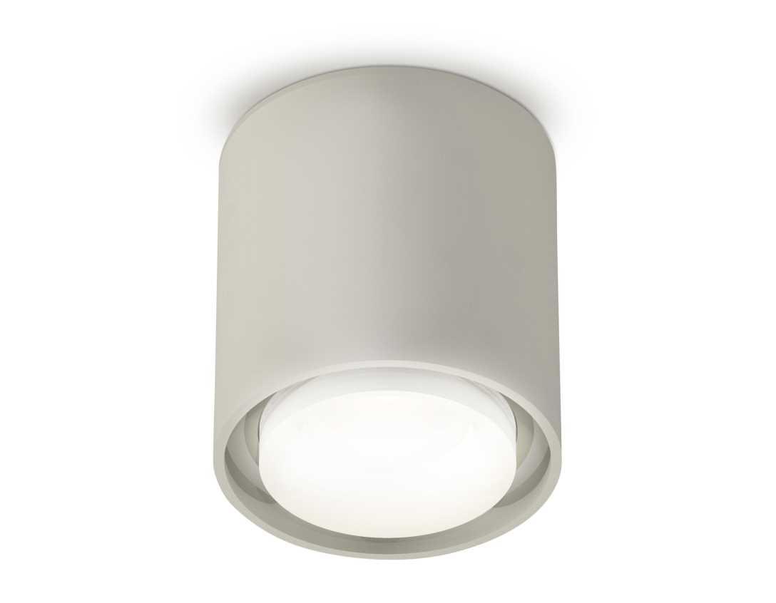 Комплект накладного светильника Ambrella light Techno Spot XS7724016 SGR/FR/CL серый песок/белый матовый/прозрачный (C7724, N7160)