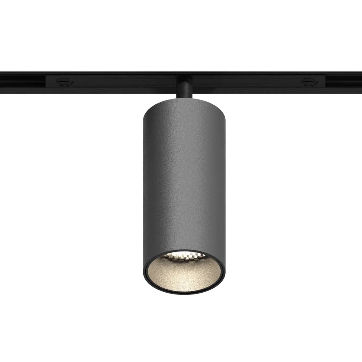 GRAFFIT Трековый светильник SPOT LED 48В 12Вт 3000К CRI90 50° NO-DIM глубокий графит