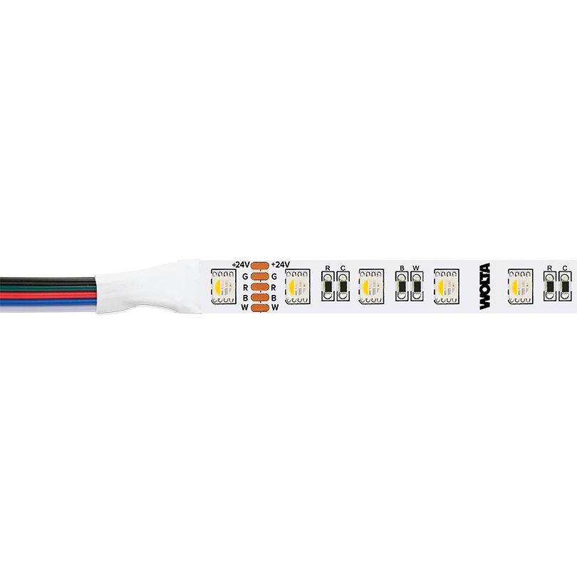 Светодиодная лента WOLTA WLS5050-14,4W/RGBW-3000/24H60-01