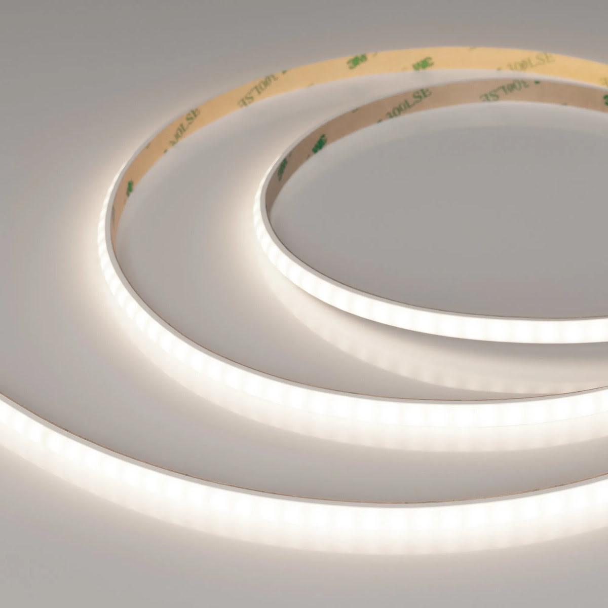 Светодиодная лента герметичная Arlight 10W/m 160LED/m 2835SMD дневной белый 5M RTW-PW-A160-8mm 24V 038649