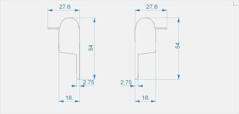 Заглушка Deko-Light End Cap R-EL-03-10 Set 2 pcs 979710