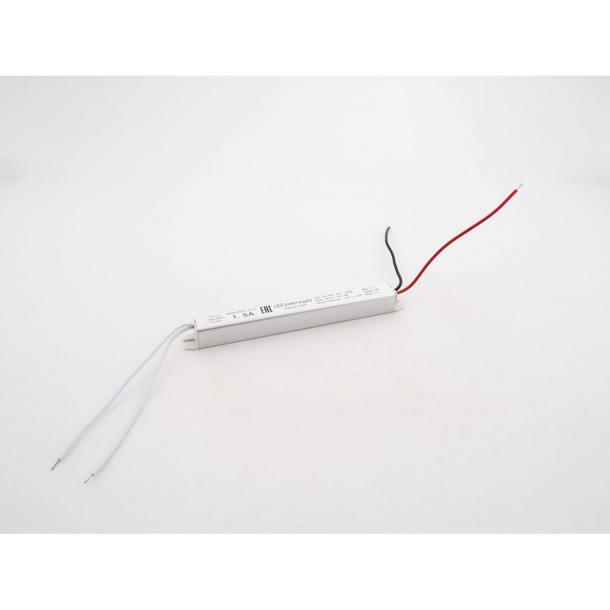 Блок питания LEDS POWER 18Вт 12В Super Slim 390041