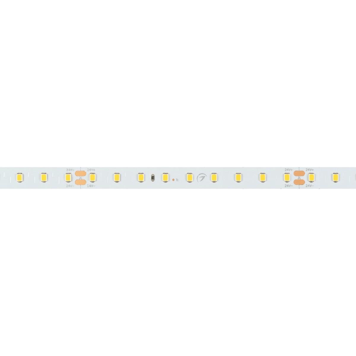 Светодиодная лента Arlight 4,8W/m 90LED/m 2835SMD теплый белый 5M RT-A90-10mm 24V Warm3000 038778