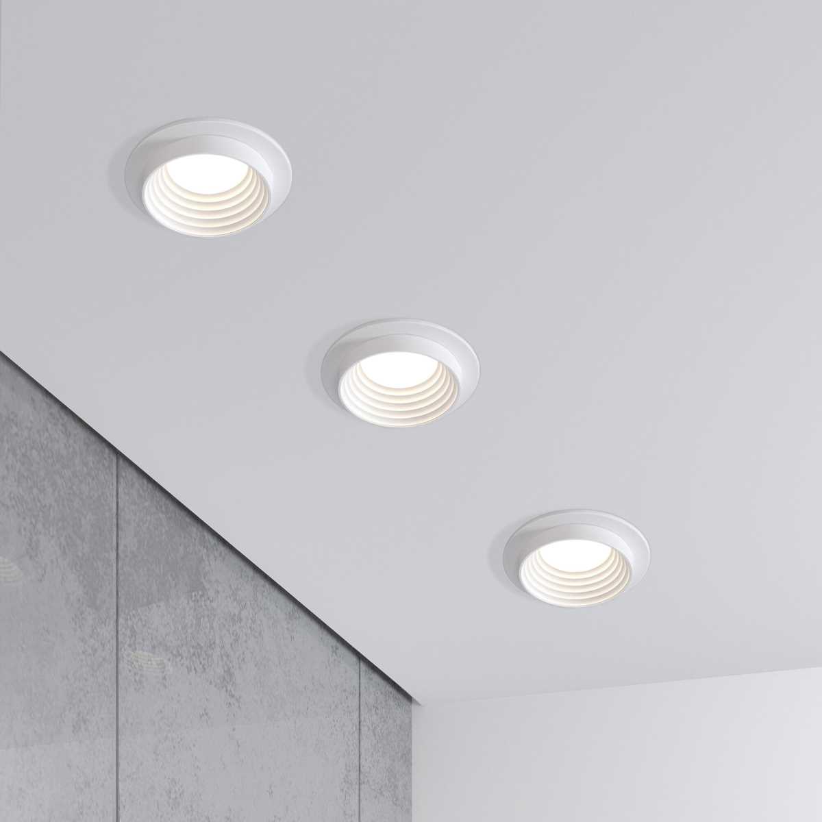 Встраиваемый светильник Elektrostandard Senso 25007/01 GU10 белый a064250