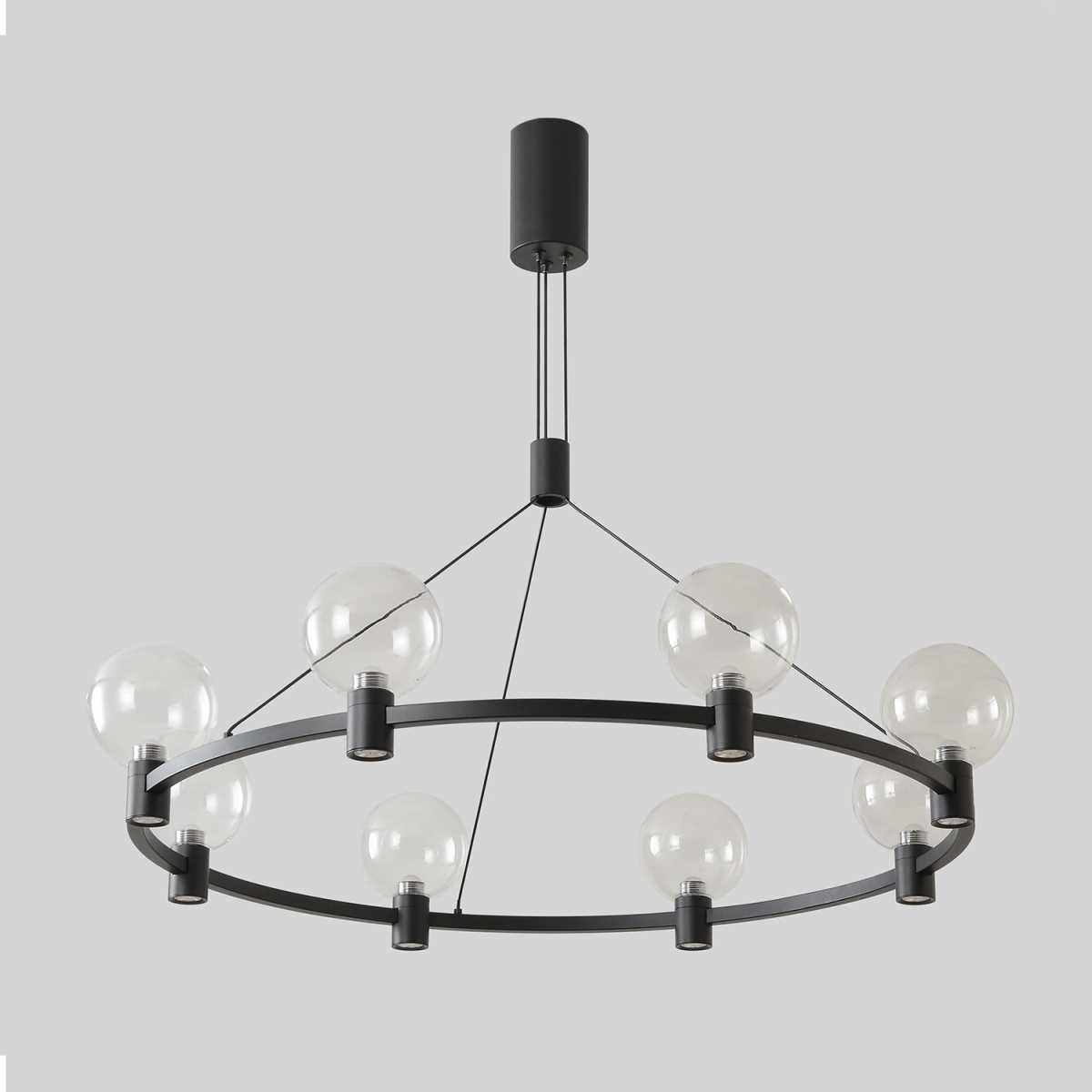 Люстра Crystal Lux DUET SP56W LED BLACK