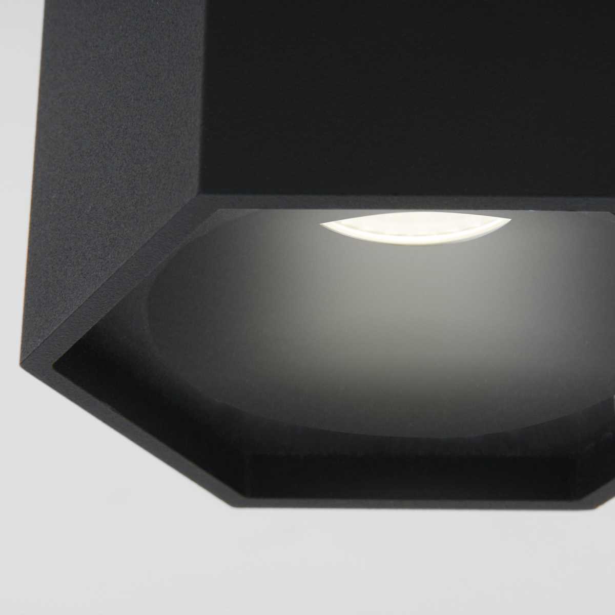Накладной светильник Elektrostandard 25037/LED черный a055859