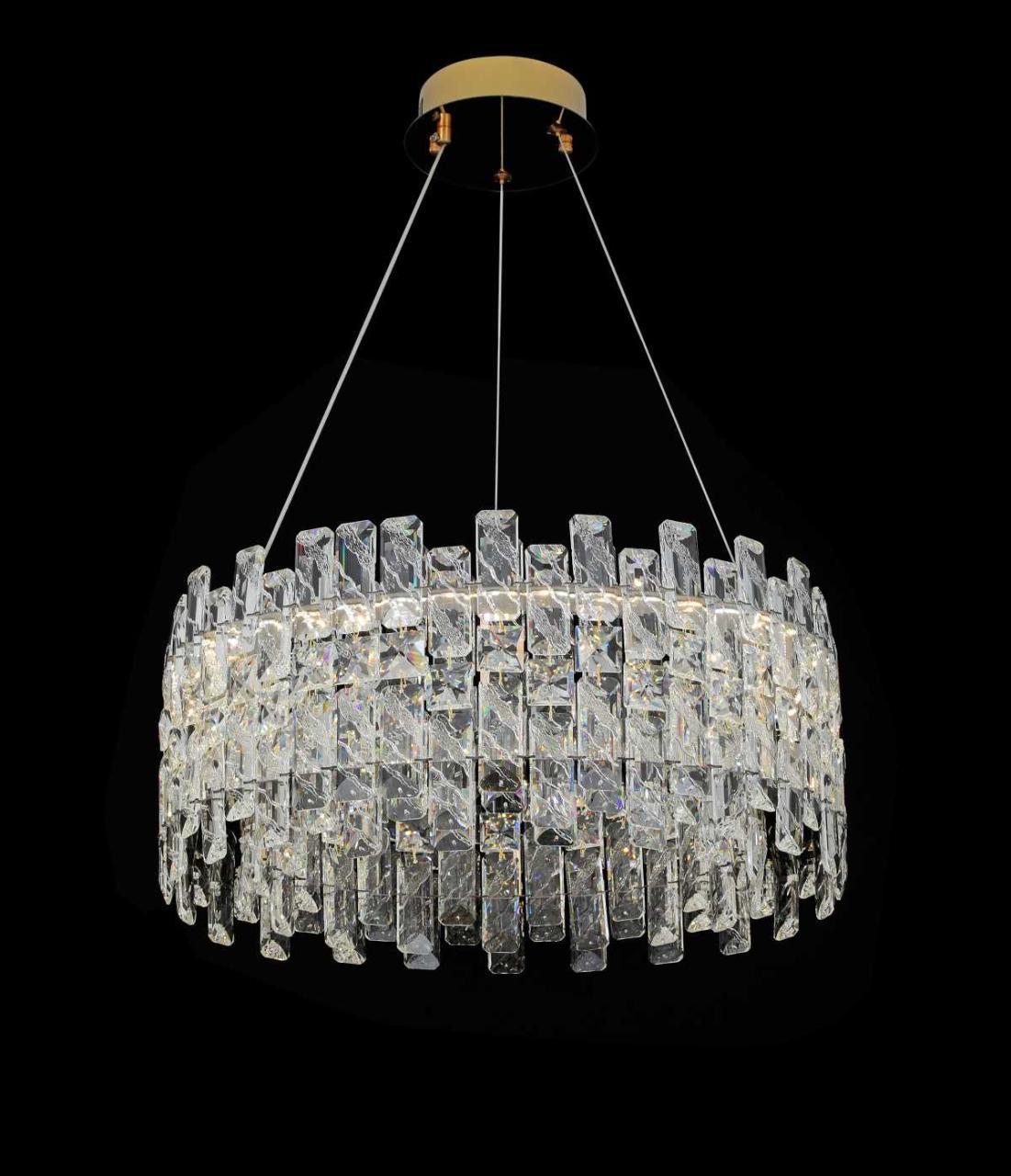 Люстра подвесная Alfa Light F4024-34 500mm SDG LED