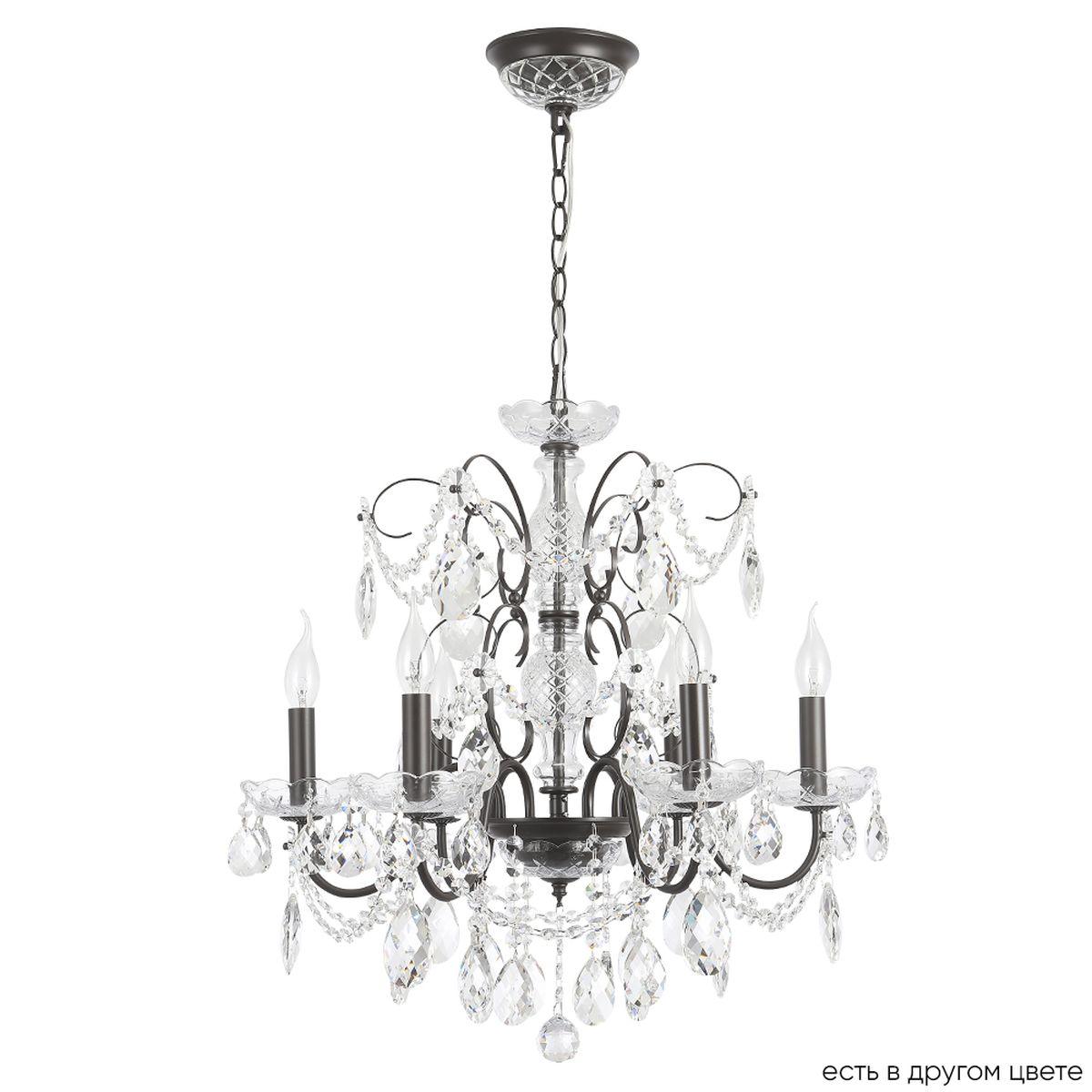 Подвесная люстра Crystal Lux Odelis SP6 Brown