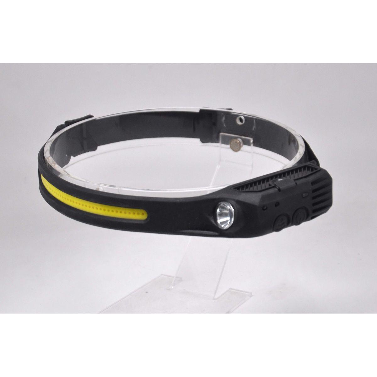 Налобный светодиодный фонарь Gauss аккумуляторный 340х30 330 лм GF411