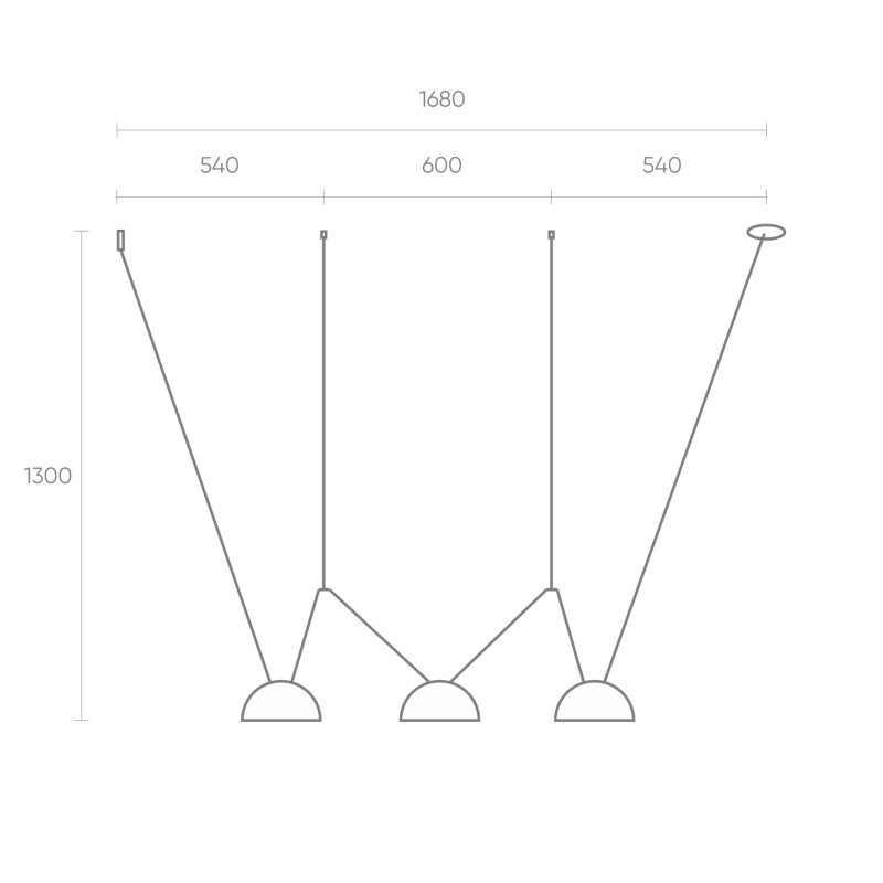 Комплект ременной трековой системы Denkirs Belty Set DK55SET01-03-DG