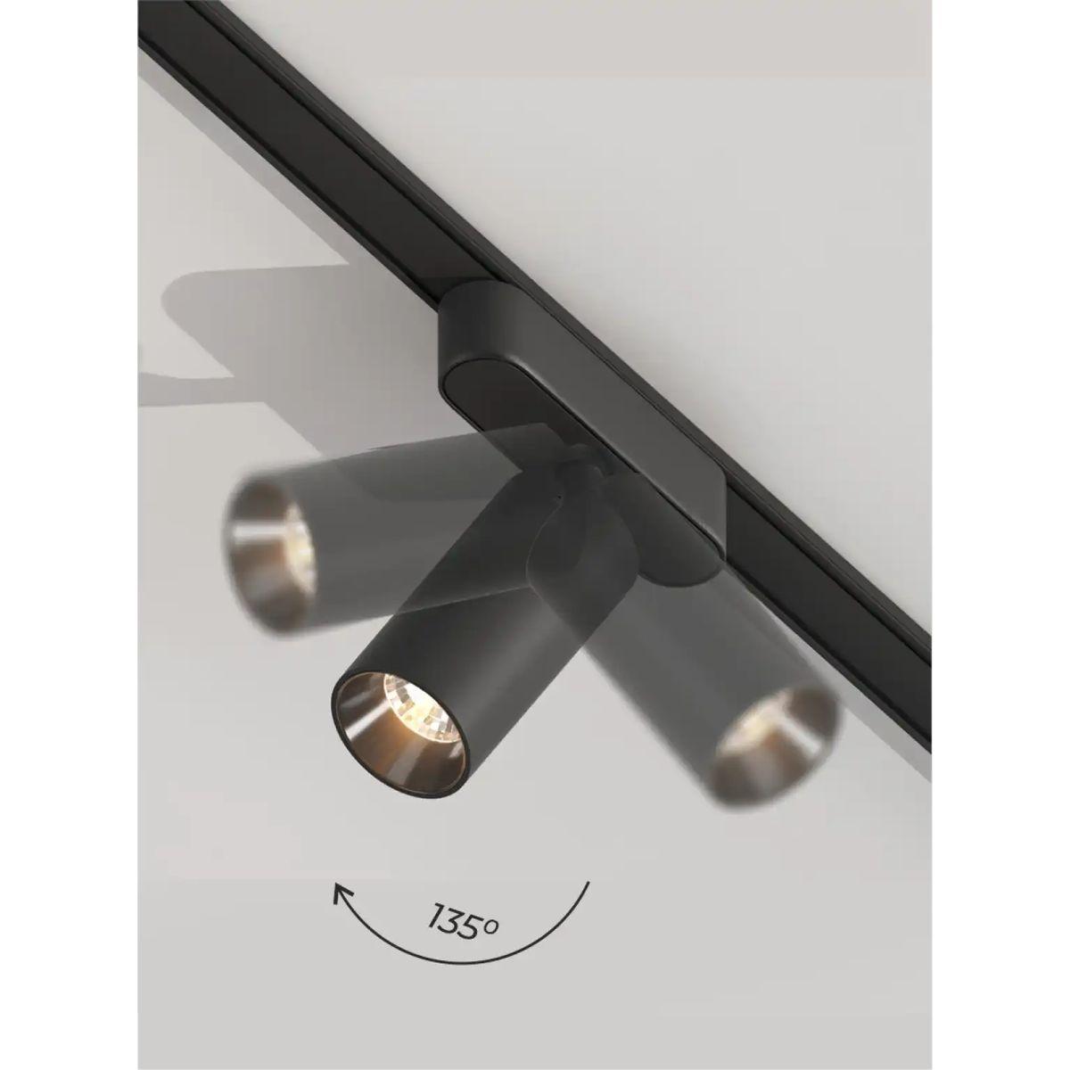 Трековый светильник ZZOK Nemo 12W Smart Black NS12-BK-S