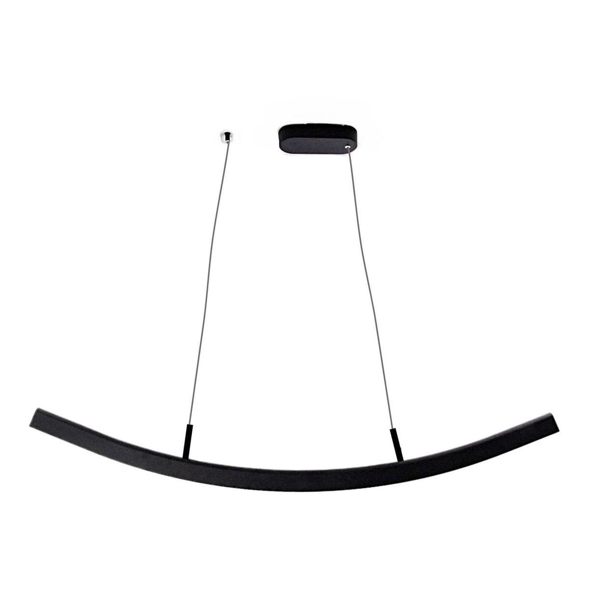 Подвесной светодиодный светильник Mizi'en Slim MZ31505-1200A-black