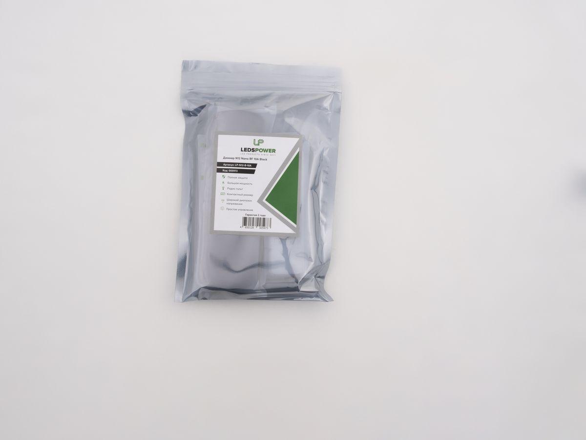 Диммер LEDS POWER N12-B Nano 10A Black 005973
