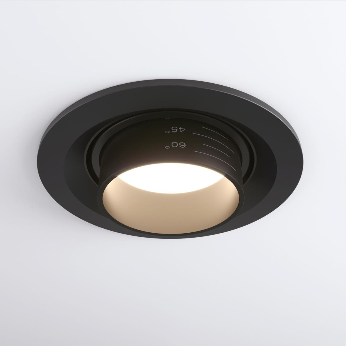 Встраиваемый светодиодный светильник Elektrostandard 9920 LED 15W 4200K черный a052478