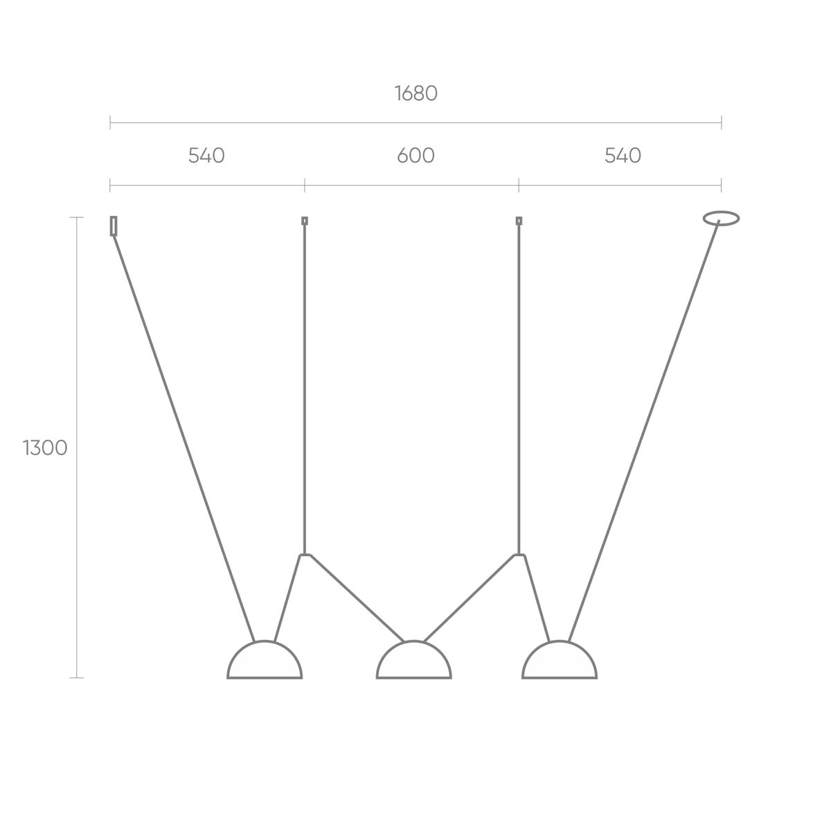 Комплект ременной трековой системы Denkirs Belty Set DK55SET01-04-BR