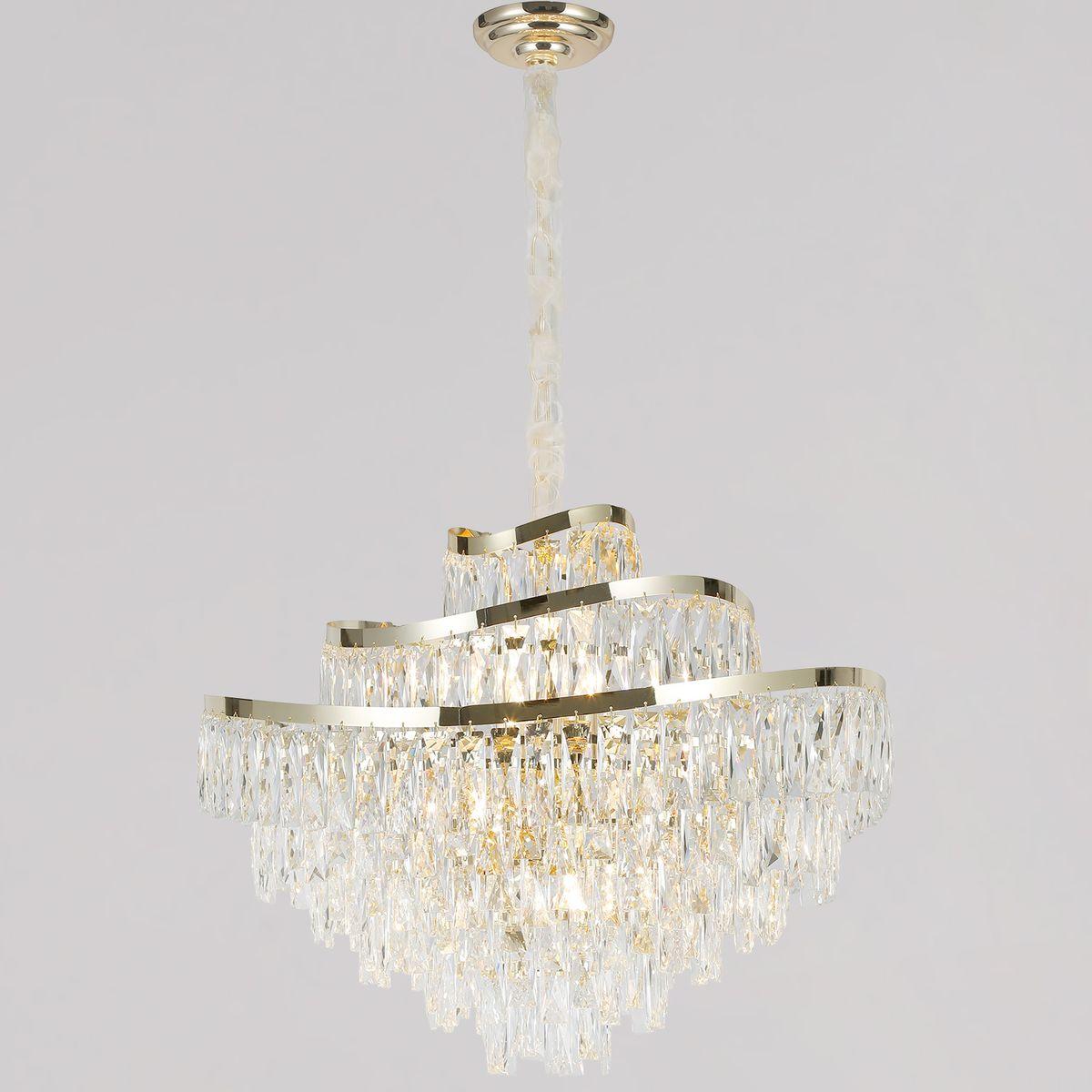 Подвесная люстра Illumico IL5083-550PZF-25 GD ELITE