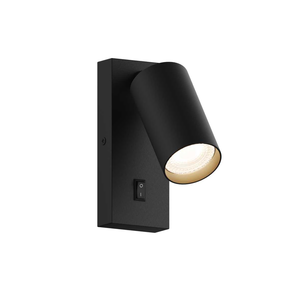 Настенный светильник Hesby Lighting Edge IP20, 35Вт, GU10, черный HSBL_0125