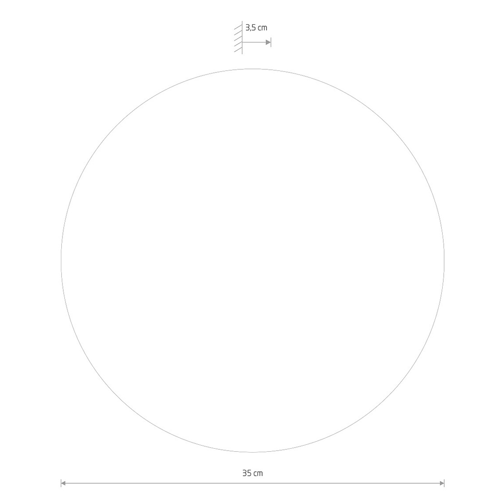Настенный светильник Nowodvorski Ring Led L Gold 10282