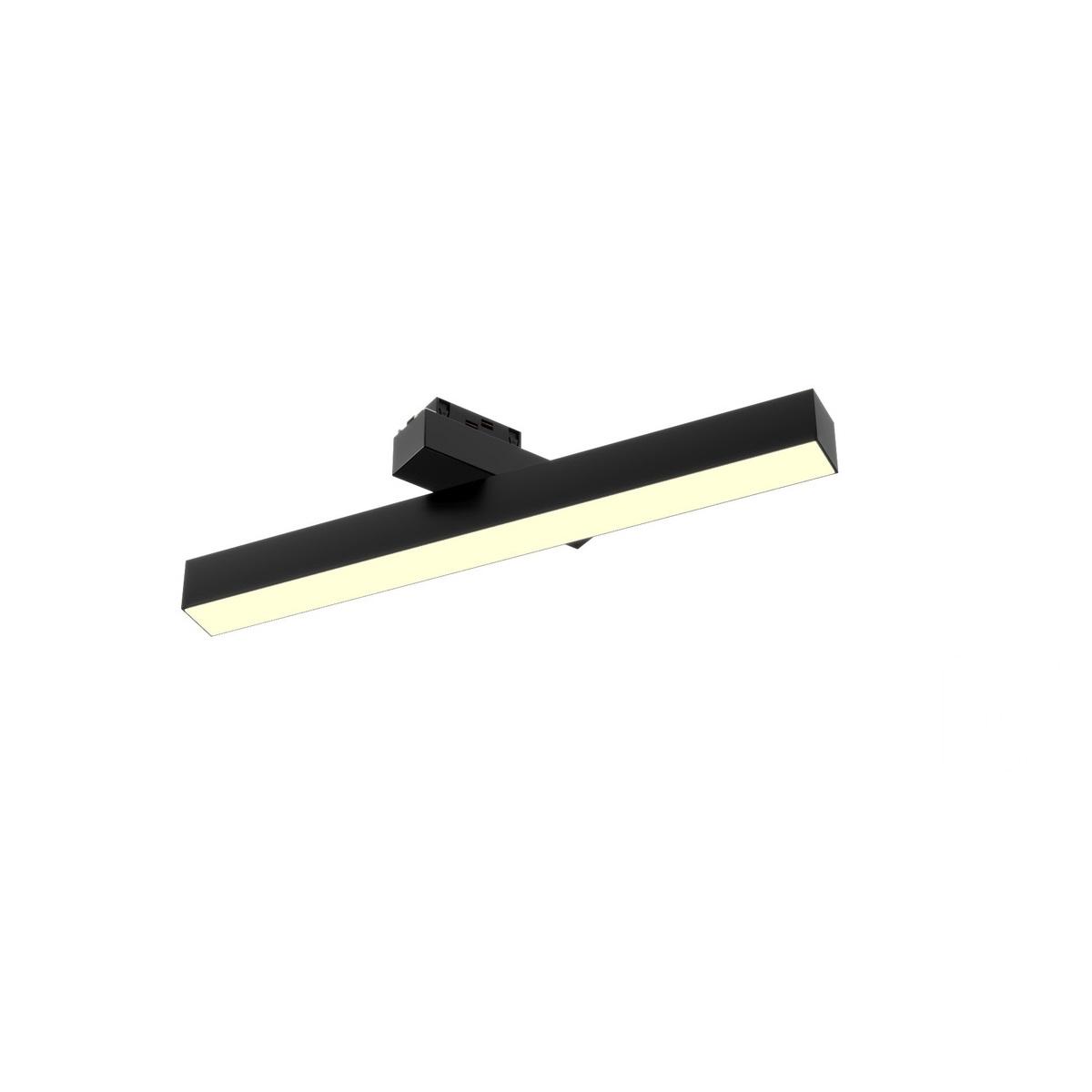Трековый светодиодный светильник 6063 TrackLine Fold y (ral9005/3K/LT70/10w – 400mm/120deg) 0626606