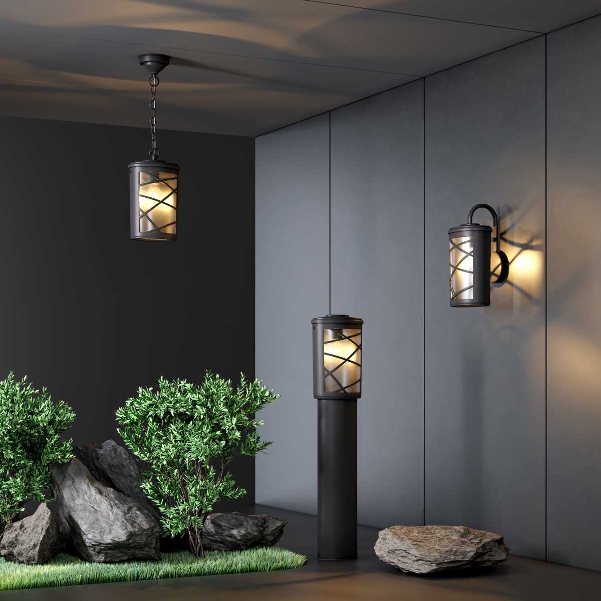 Уличный подвесной cветильник Elektrostandard Premier H GL 1017H a039857