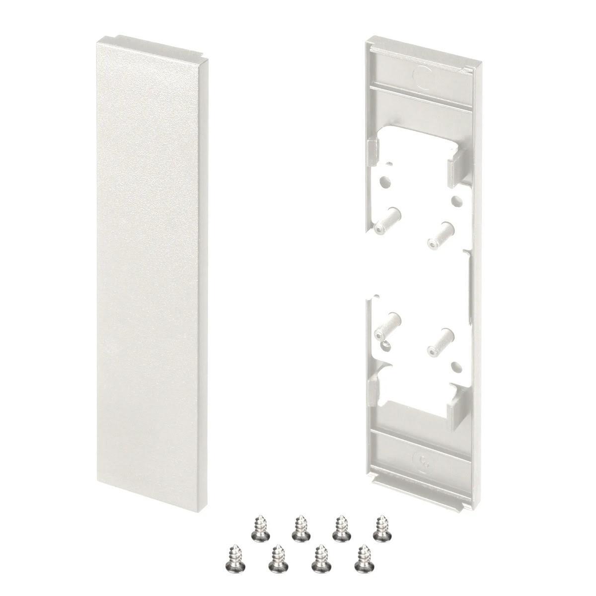 Заглушка Arlight 2 шт. SL-LINE-25100-DUAL WHITE глухая 043125