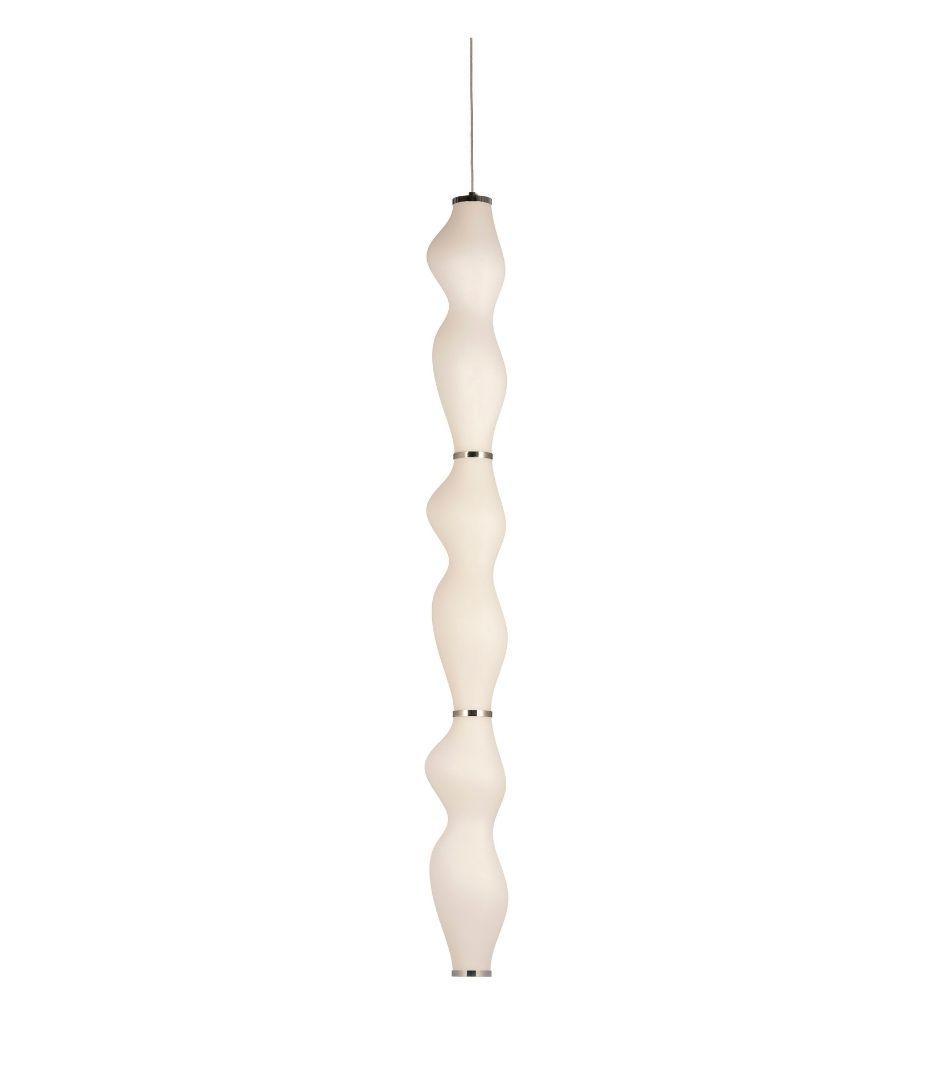 Подвесной светодиодный светильник Lumina Deco Signia LDP 6833-3 CHR+WT