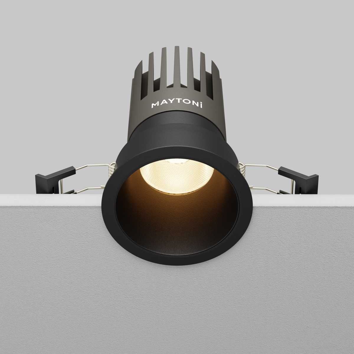 Встраиваемый светильник Maytoni Technical DL118-15W-3K-B