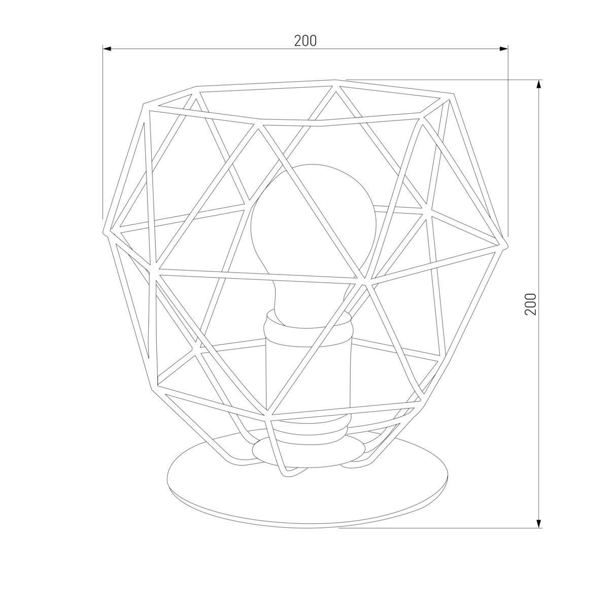 Настольная лампа TK Lighting 3061 Galaxy