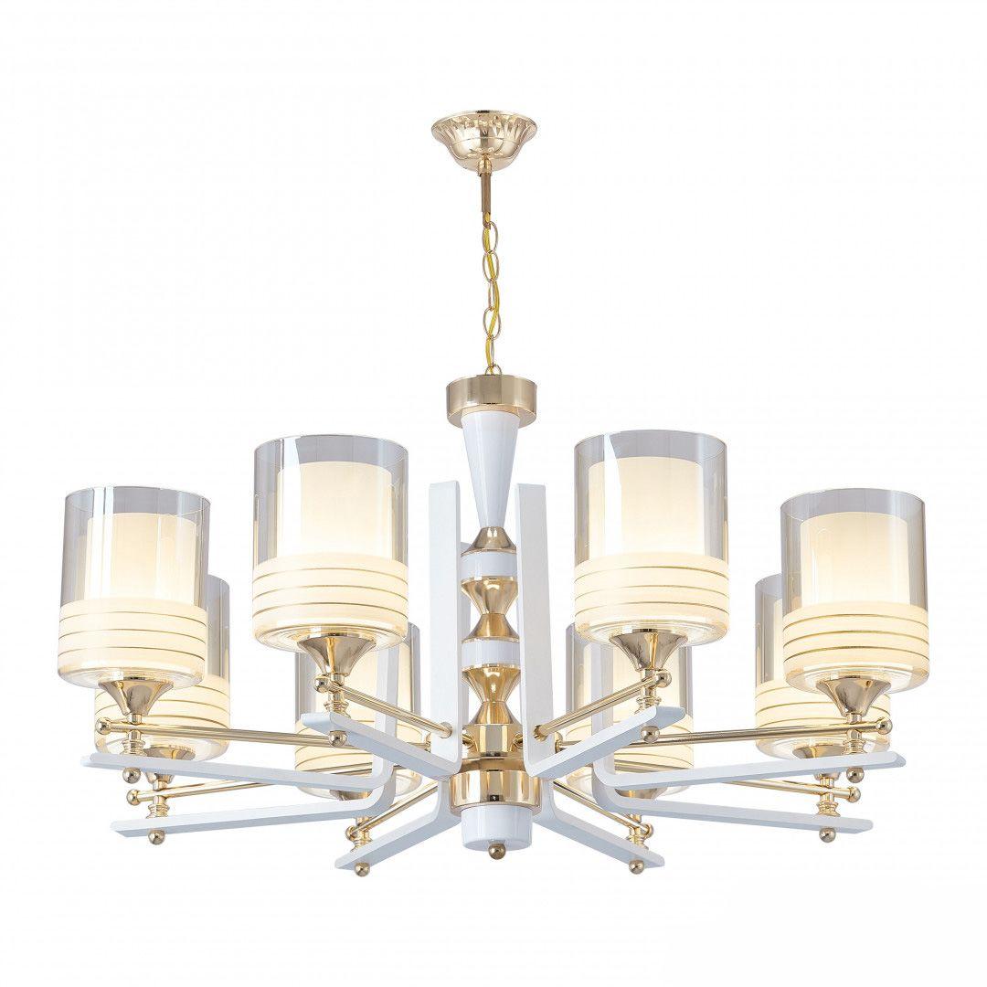 Подвесная люстра Arte Milano Florentia-6087 306087/8 Wh/Gd
