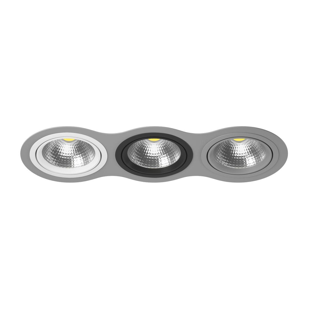 Комплект из светильника и рамки Lightstar Intero 111 (217939+217906+217907+217909) i939060709