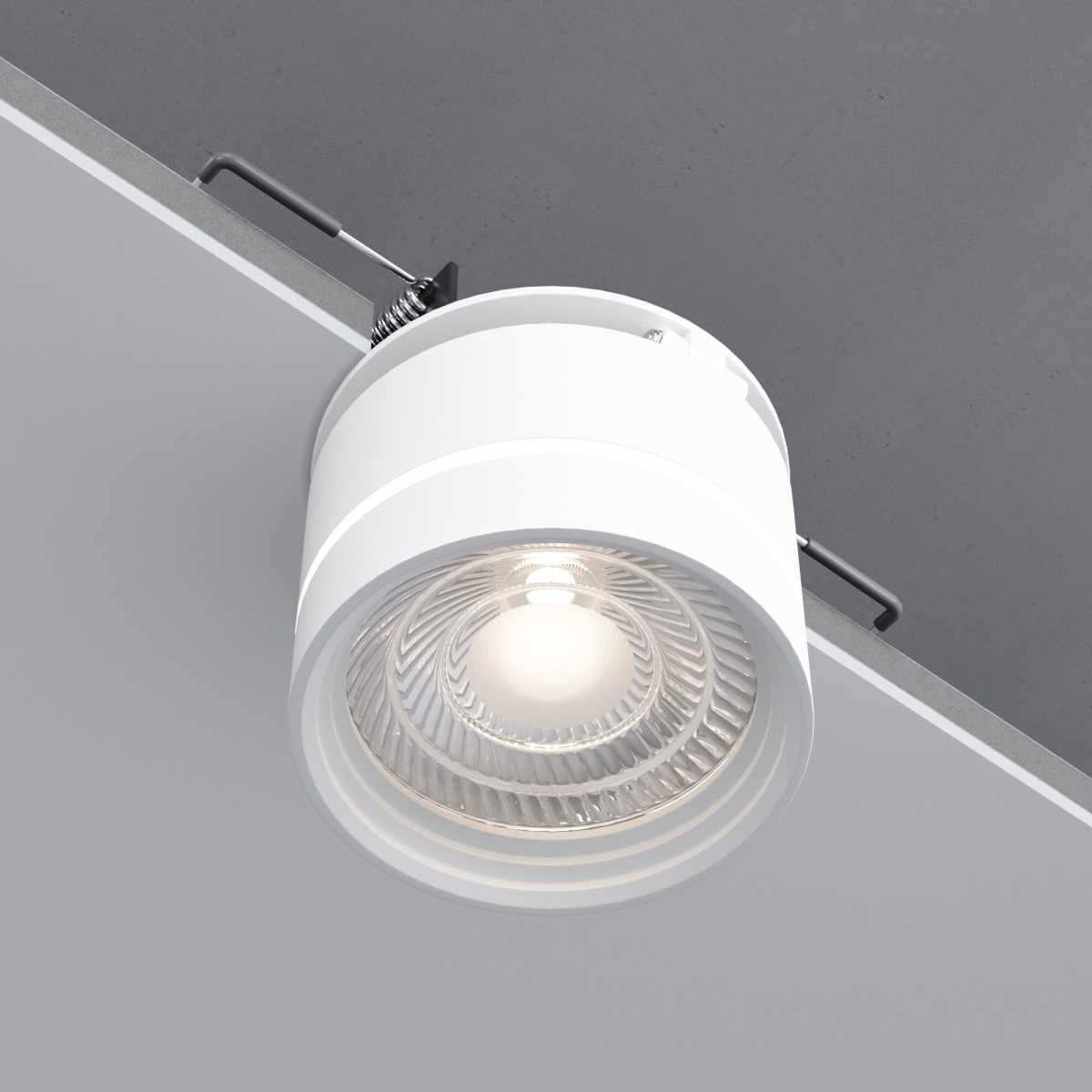 Встраиваемый светодиодный светильник Elektrostandard Stark 25035/LED 8W 4200K белый a062933
