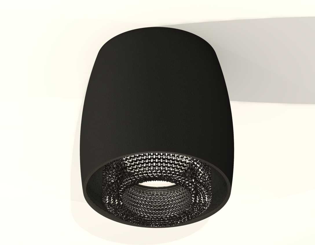 Комплект накладного светильника Ambrella light Techno Spot XS1142021 SBK/BK черный песок/тонированный (C1142, N7192)