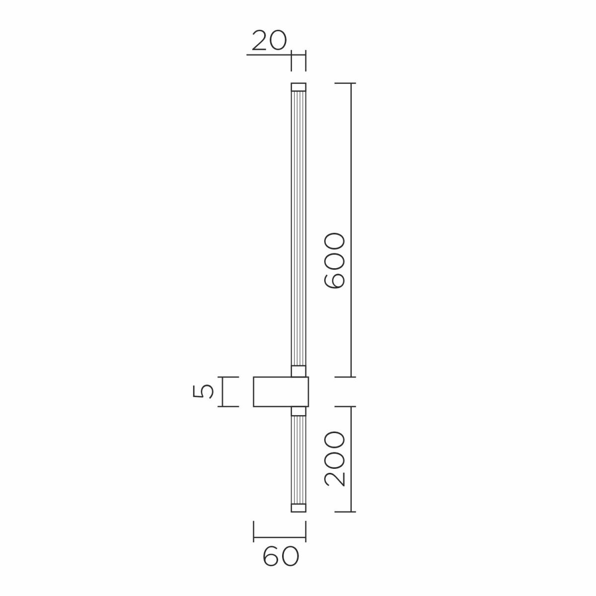 Настенный светильник LED4U L2232-800 BS