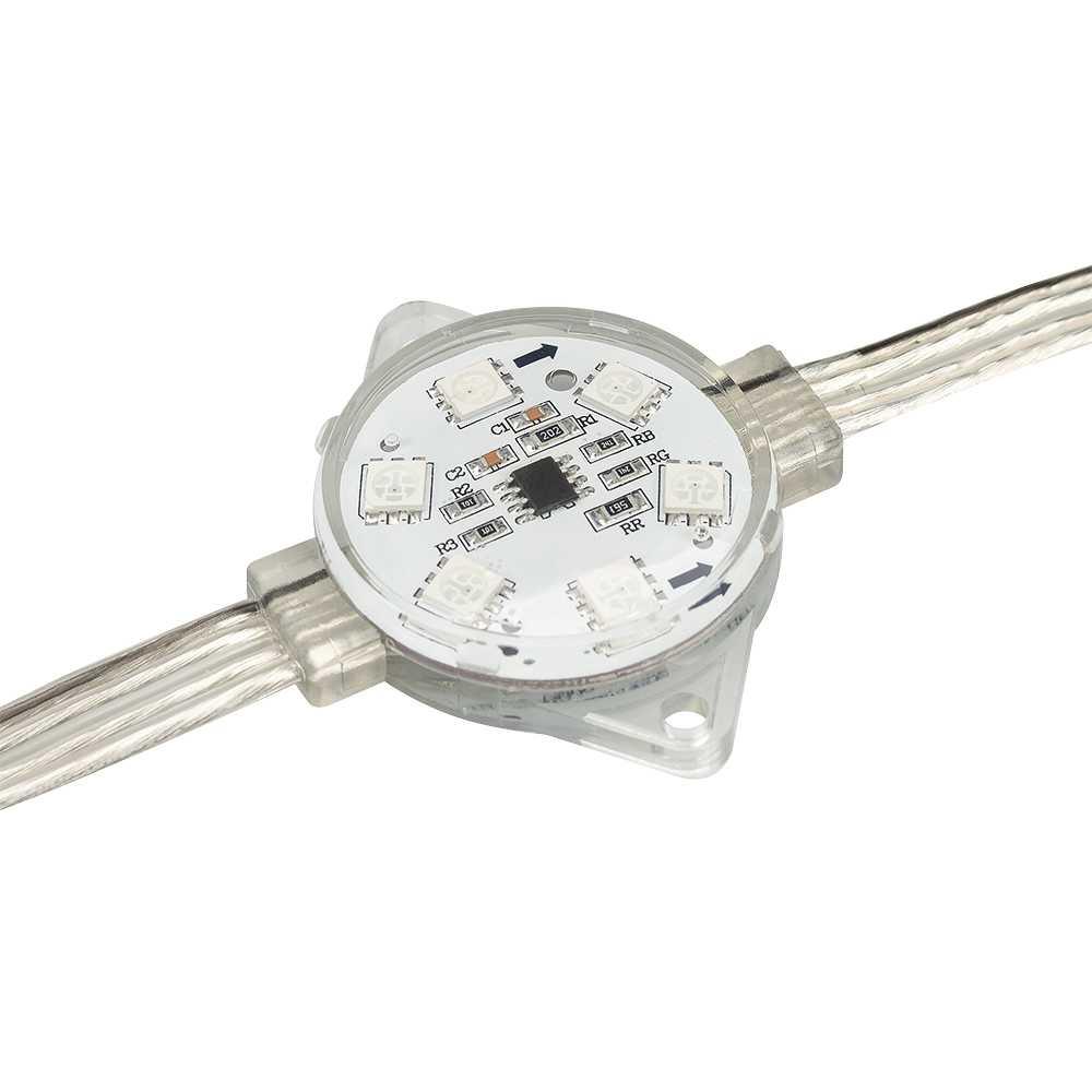 Светодиодный модуль Arlight Visor-SPI-D40-6Led-24V RGB 027220