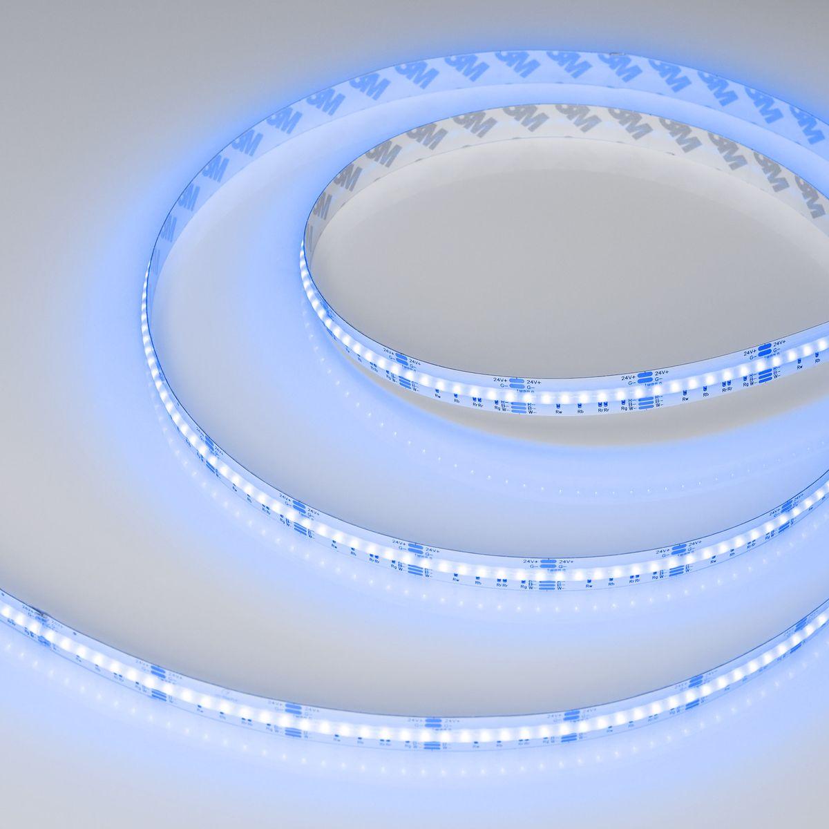 Светодиодная лента Arlight 7,2W/m 840Led/m CSP разноцветный/холодный белый 5M CSP-X840-12mm 24V RGBW-White 046935