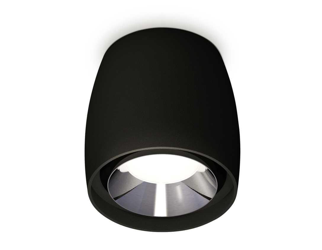 Комплект накладного светильника Ambrella light Techno Spot XS1142003 SBK/PSL черный песок/серебро полированное (C1142, N7032)