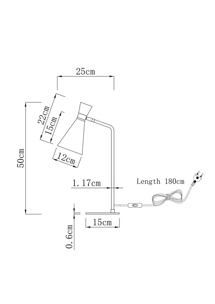 Настольная лампа Moderli Page V10996-T