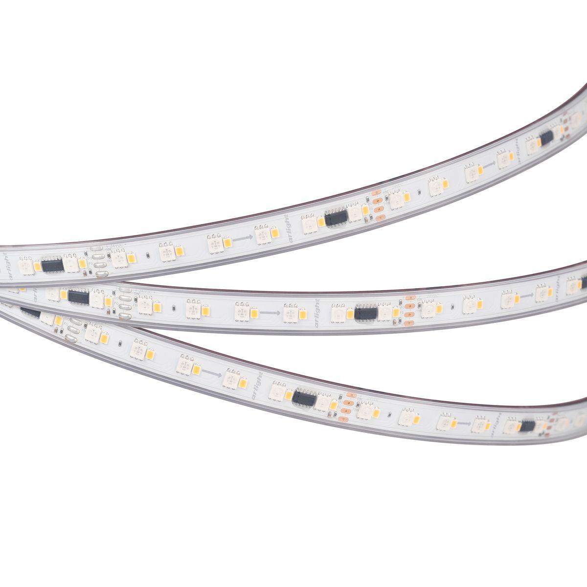 Светодиодная влагозащищенная лента Arlight Бегущий огонь 6W/m 60Led/m 2835SMD разноцветный/дневной 5M SPI-P-BA120-14mm 24V RGBW-Day-PX6-BPT 040623