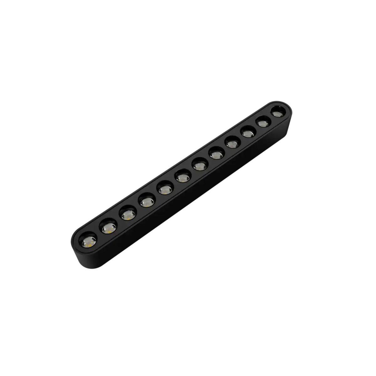 Трековый линейный светильник ZZOK Nemo 12W 4000K Black NLL12-BK4K
