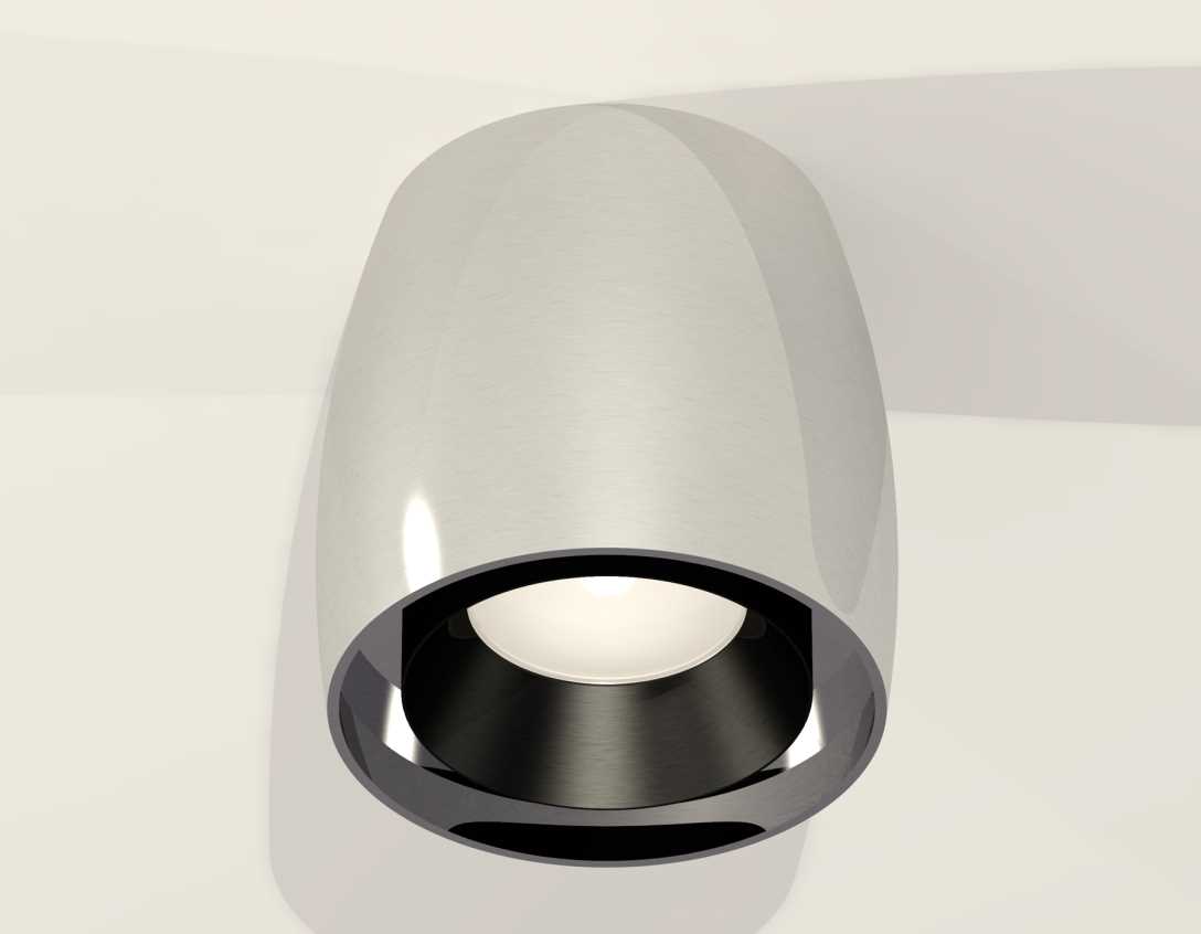 Комплект накладного светильника Ambrella light Techno Spot XS1143001 PSL/PBK серебро полированное/черный полированный (C1143, N7031)