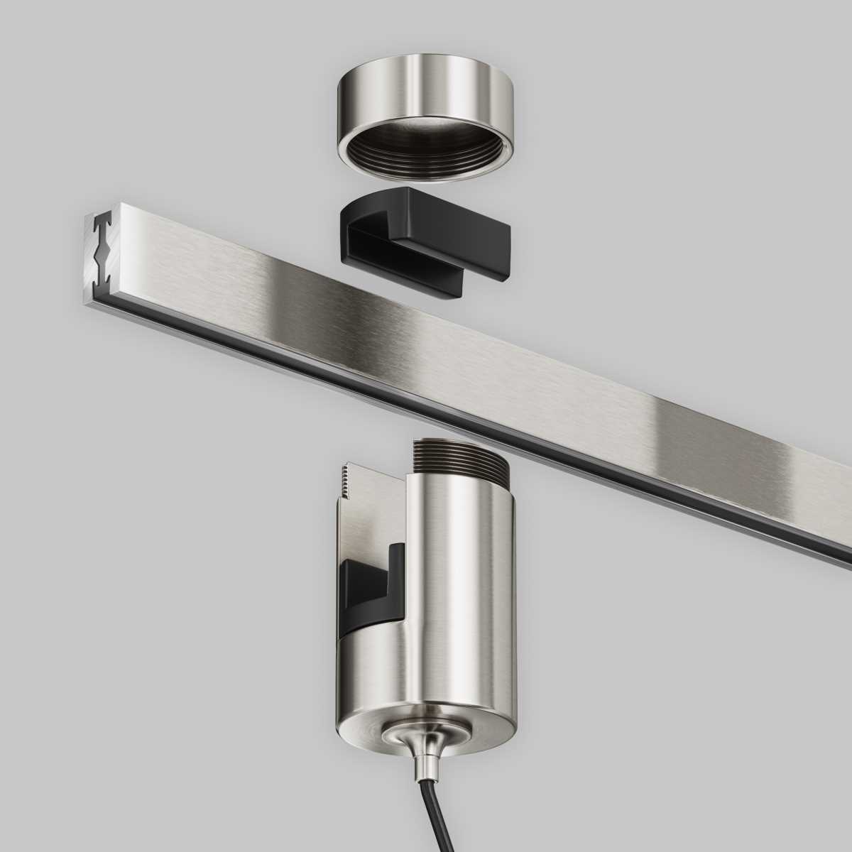 Трековый светильник Maytoni Technical TR157-1-12W3K-PT