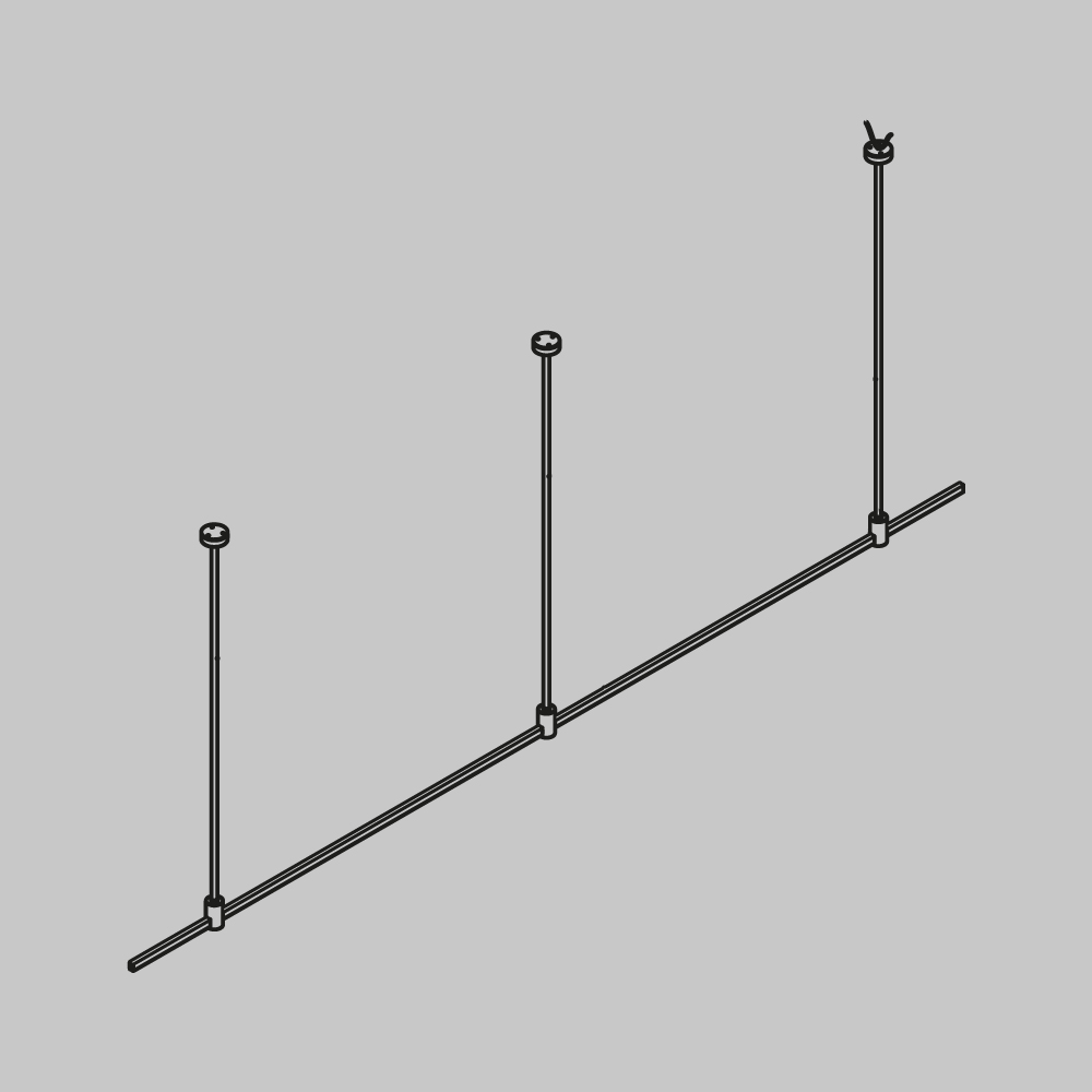 Готовая конструкция (набор) Maytoni Technical TFC-Flar-L01-PT