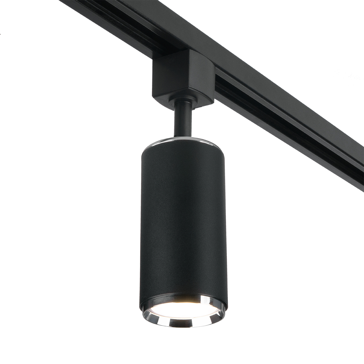 Трековый светильник Elektrostandard Svit GU10 черный/хром MRL 1013 a048166