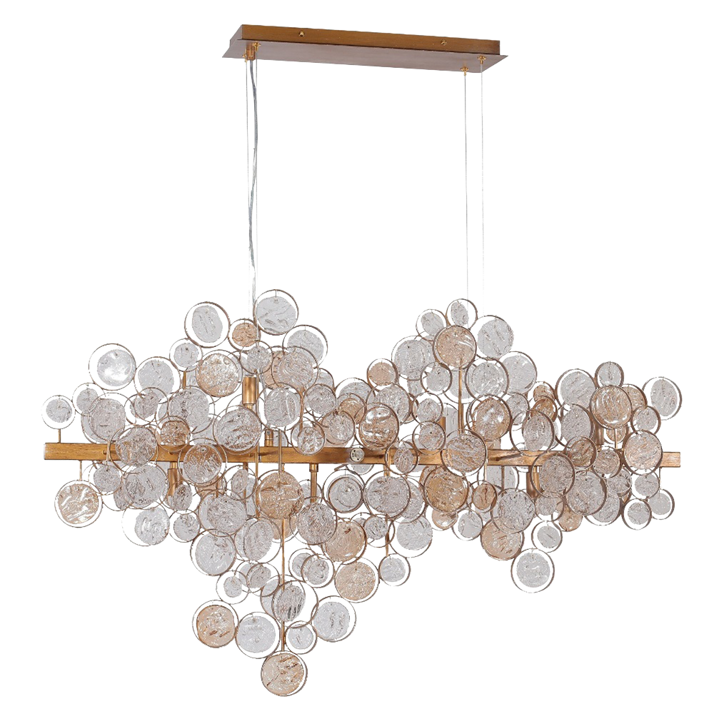 Подвесной светильник Crystal Lux Deseo SP12 L1000 Gold