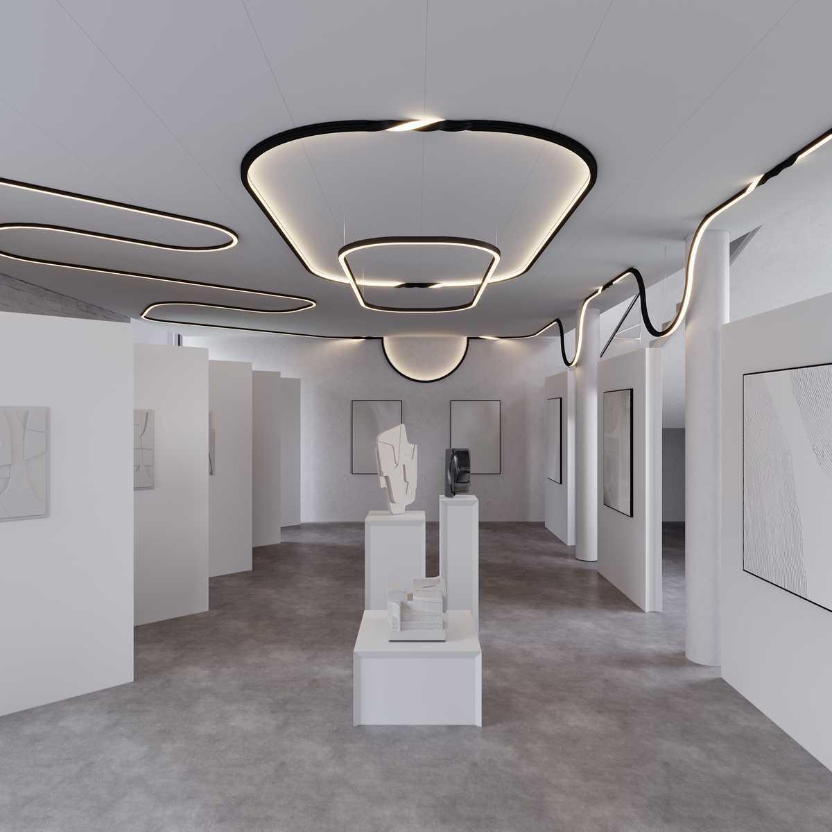 Профиль Arlight SL-ARC-3535-D320-N90 White 039591