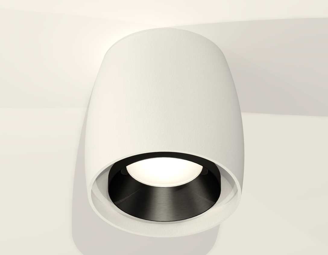 Комплект накладного светильника Ambrella light Techno Spot XS1141002 SWH/PBK белый песок/черный полированный (C1141, N7031)