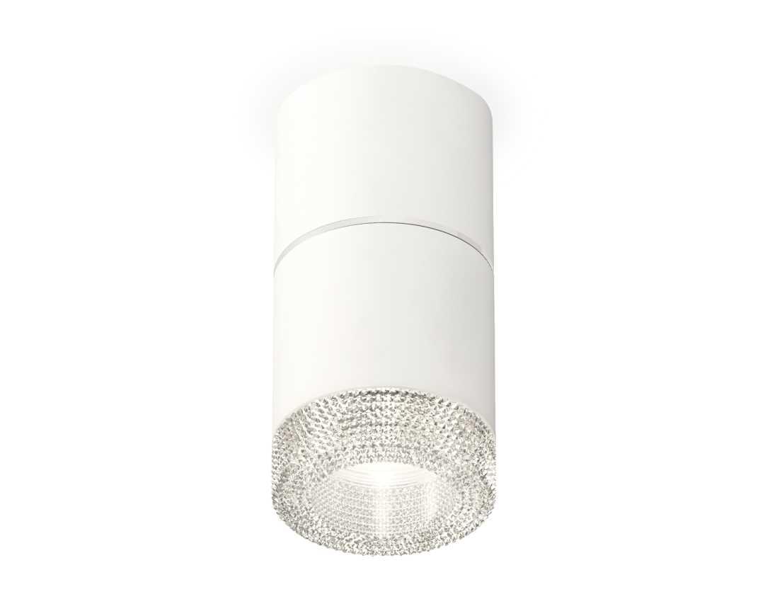 Комплект встраиваемого светильника Ambrella light XS7401162 SWH/CL белый песок/прозрачный MR16 GU5.3 (C7401, A2070, C7401, N7191)
